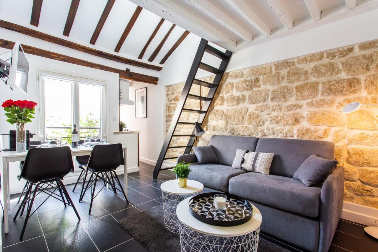 Cosy Flat 4P - South Pigalle-Center Paris - 3F Exteriör bild